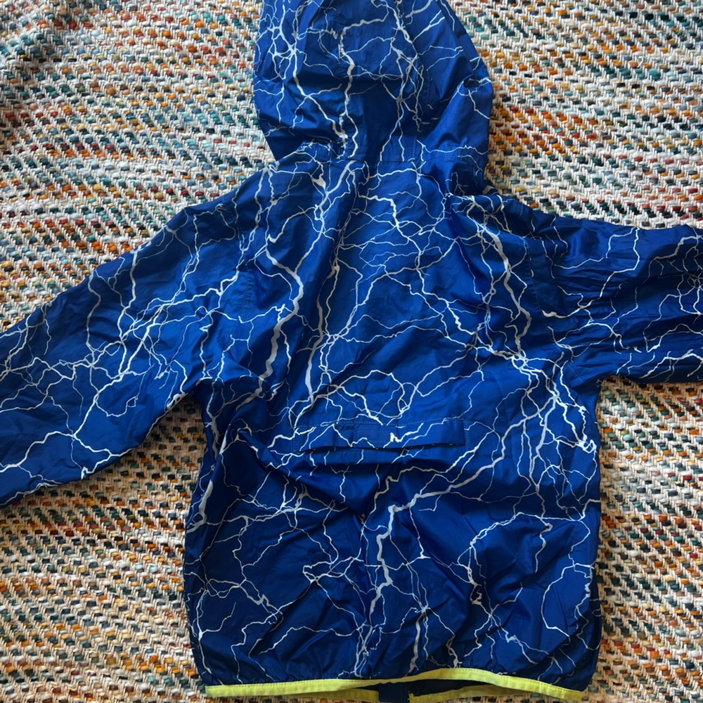 Lands' End Electric Blue Storm Jacket - Picture 4 of 7